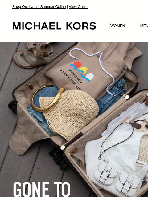 michaelkorsmail newsletter: Introducing Michael Kors x Montauk Yacht Club