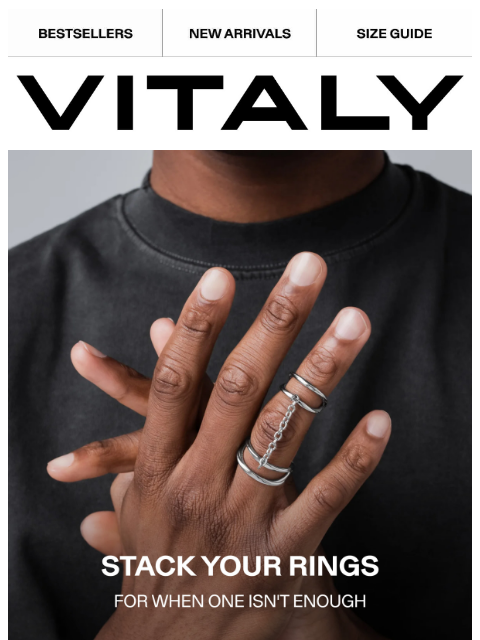 vitalydesign newsletter: Stack Your Rings