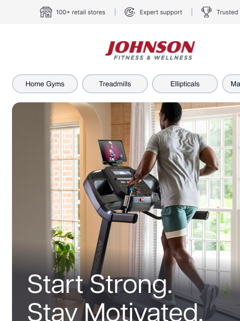 johnsonfit newsletter: Better Equipment. Better Workouts.
