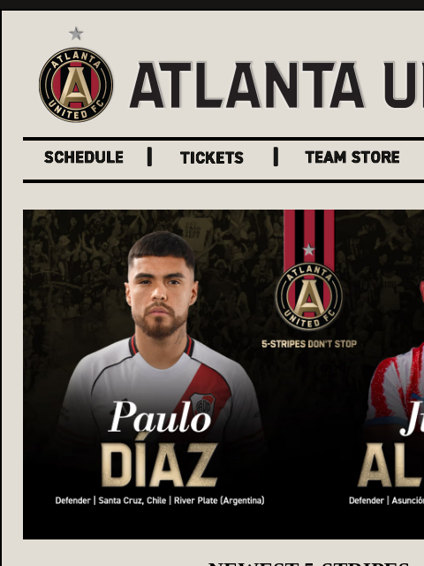 atlutd newsletter: Welcome to Atlanta, Júnior Alonso and Paulo Díaz