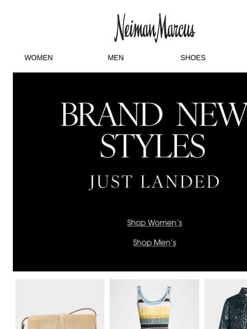 neimanmarcus newsletter: Get into vacation mode with 1,000+ new designer ar...