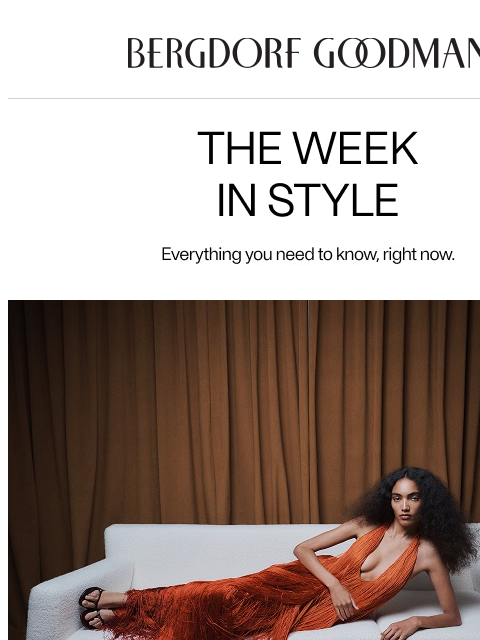 bergdorfgoodman newsletter: The Week In Style: After-Dark Elegance