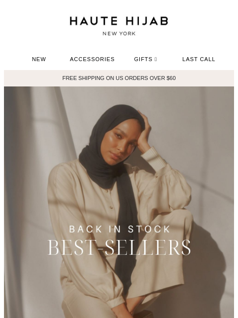 hautehijab newsletter: Your faves are back!
