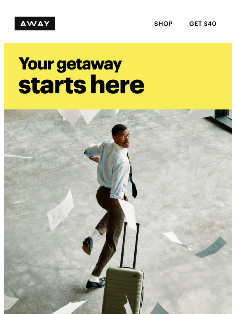 awaytravel newsletter: Open for your getaway guide