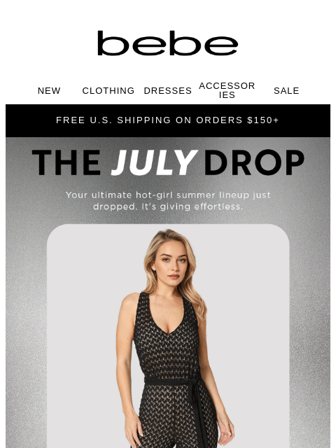 bebe newsletter: Warning: These NEW Fits Might Meltdown Your Closet...