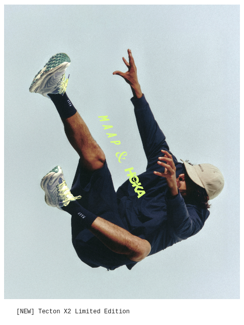 maap newsletter: NOW LIVE: MAAP & HOKA