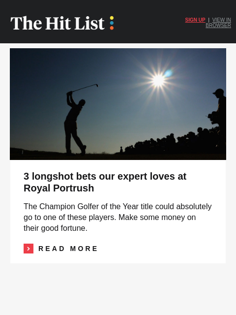 golfdigest newsletter: Beloved player-caddie duo splits up