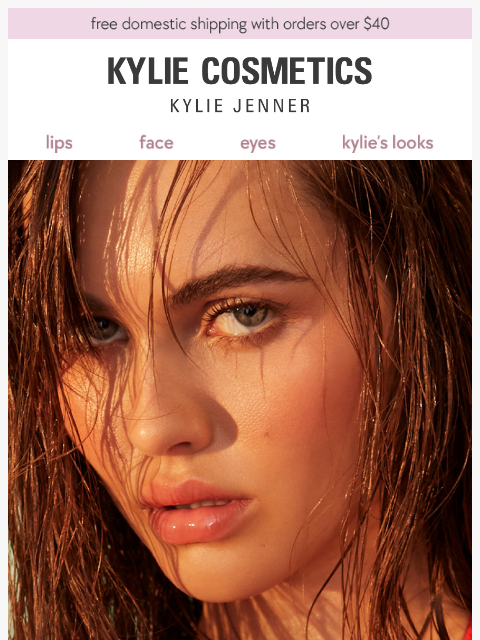 kyliecosmetics newsletter: summer beauty forecast ☀️