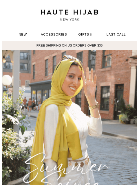 hautehijab newsletter: ✨ Summer Soirée Ready? Meet Your New Go-To Hijab