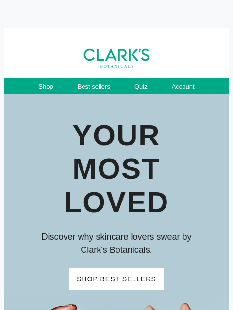 clarksbotanicals newsletter: "THIS IS HANDS DOWN THE BEST EYE CREAM I'VE EVER U...