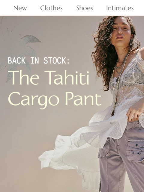 freepeople newsletter: Remember when you sold these out? 😱