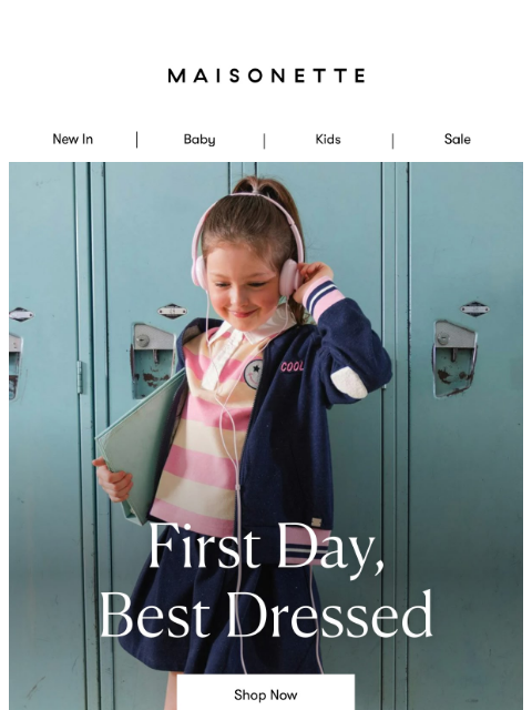 maisonette newsletter: Before The Bell Rings