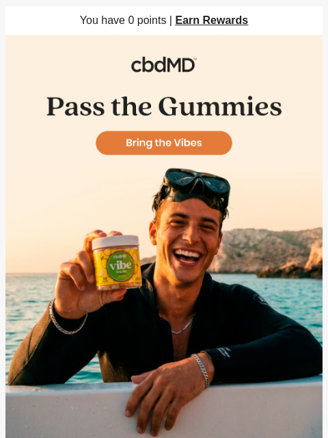 cbdmd newsletter: Your Summer Just Got Sweeter 🍒