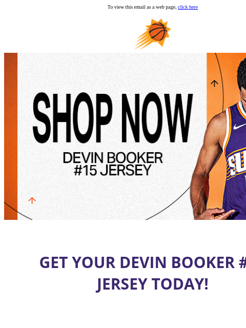 suns newsletter: Devin Booker #15 Jerseys are on sale NOW