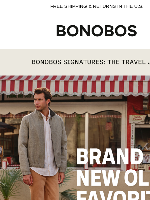 bonobos newsletter: New Colors: Travel Jeans