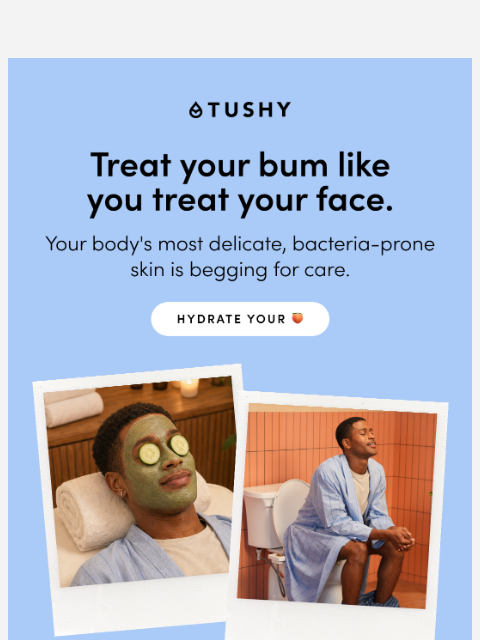 hellotushy newsletter: 80% of 🇺🇸 neglects this inch of skin