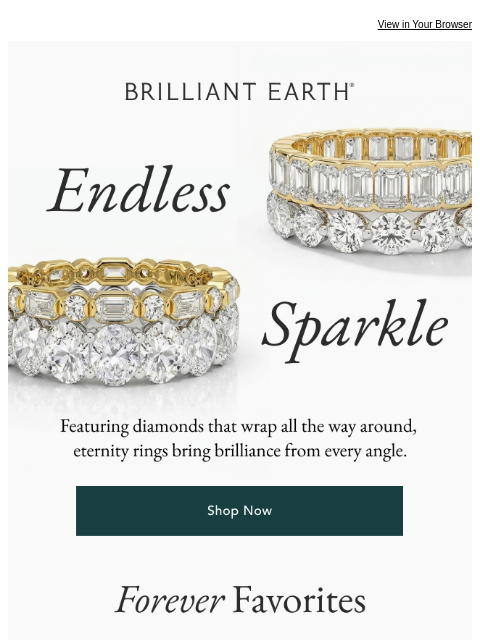 brilliantearth newsletter: A style that lasts forever