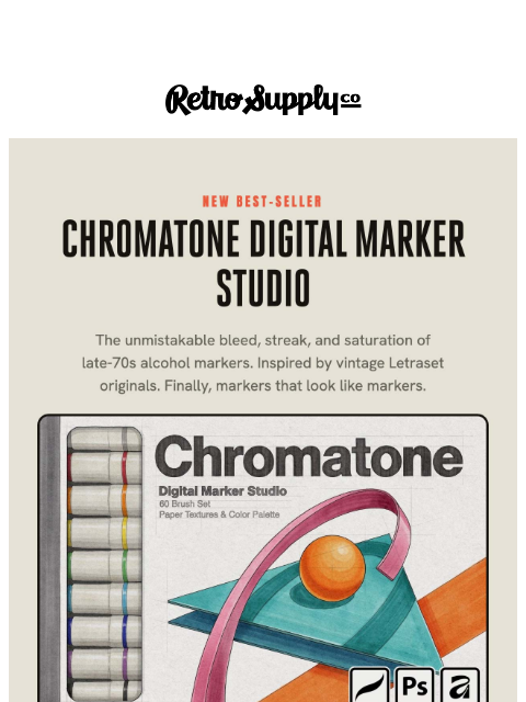 retrosupply newsletter: The brushes that crawled out of a horror comic