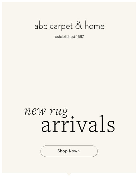 abchome newsletter: New Rug Arrivals!