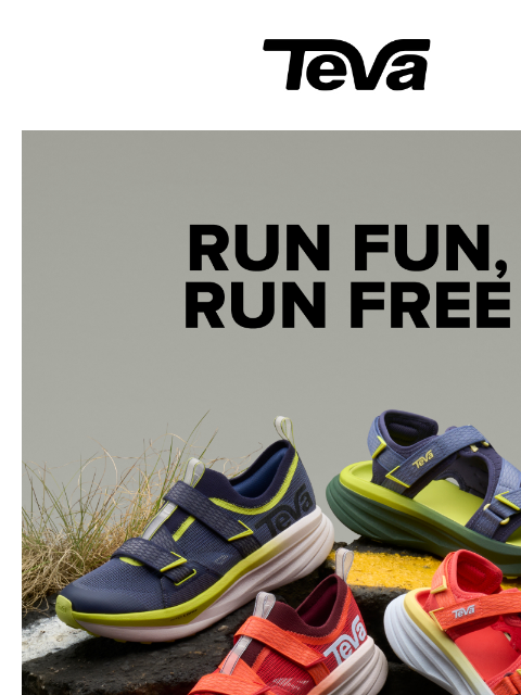 teva newsletter: Meet our newest running collection… Aventrail R2T ...