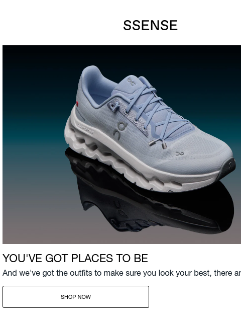 ssense newsletter: Walkable City-Core