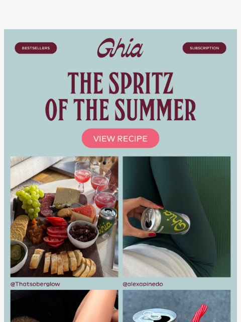 drinkghia newsletter: For Margarita Lovers