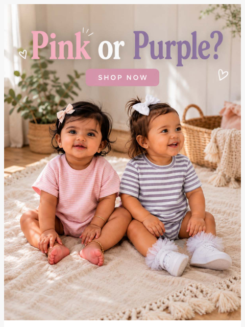spearmintlove newsletter: 🎀 💜 Team Pink or Team Purple?