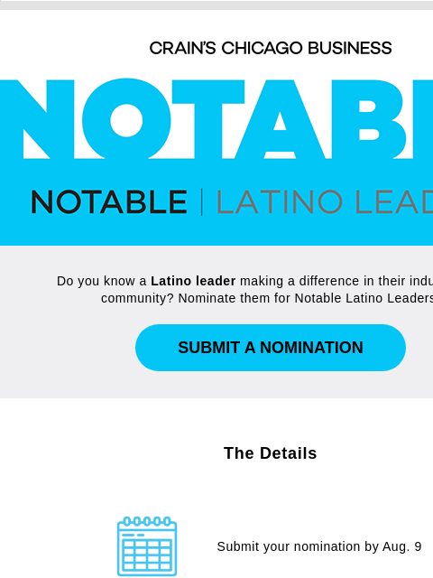 Nominate them for Notable Latino Leaders ‌ ‌ ‌ ‌ ‌ ‌ ‌ ‌ ‌ ‌ ‌ ‌ ‌ ‌ ‌ ‌ ‌ ‌ ‌ ‌ ‌ ‌ ‌ ‌ ‌ ‌ ‌ ‌ ‌ ‌ ‌ ‌ ‌ ‌ ‌ ‌ ‌ ‌ ‌ ‌ ‌ ‌ ‌ ‌ ‌ ‌ ‌ ‌ ‌ ‌ ‌ ‌ ‌ ‌ ‌ ‌ ‌ ‌ ‌ ‌ ‌ ‌ ‌ ‌ ‌ ‌ ‌ ‌ ‌ ‌ ‌ ‌ ‌ ‌ ‌ ‌ ‌ ‌ ‌ ‌