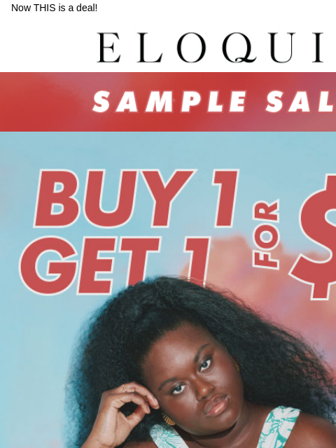 Now THIS is a deal! Logo Sample sale Sample sale Shop dresses Shop swim Shop tops Shop bottoms Shop all sale NEW ARRIVALS BEST SELLERS DRESSES WORKWEAR DAILY DEAL SALE You are receiving this email