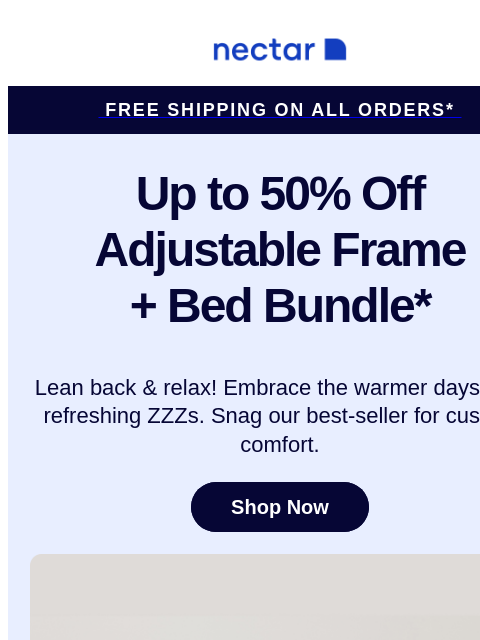 Join the club of over 5 million happy sleepers who discovered incredible ZZZs for less $$$. Plus, score our best-selling bundle for up to 50% OFF. Includes your choice of mattress, our adjustable bed