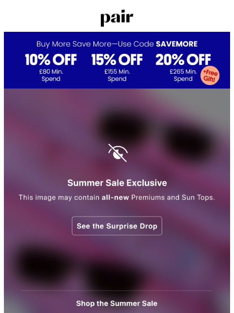 paireyewear newsletter: 🎉SURPRISE TOP DROP🎉