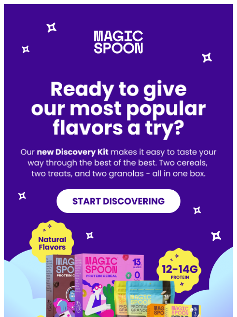 magicspoon newsletter: Introducing: Magic Spoon Discovery Kit