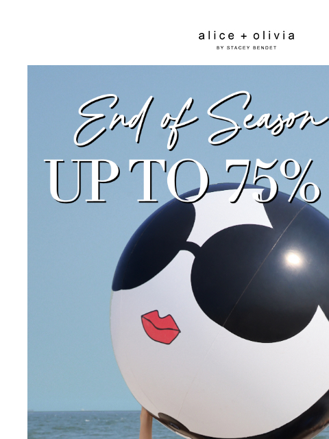 aliceandolivia newsletter: Starts Now: Up to 75% Off 🎉🎉🎉