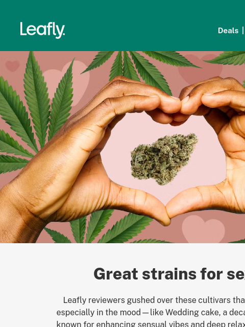 leafly newsletter: Want better sex? Try these strains 🔥