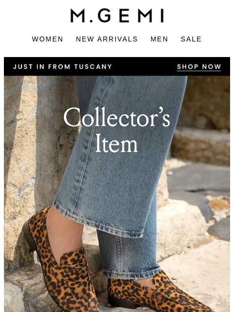 mgemi newsletter: This Season’s It Shoe?