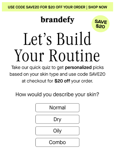 brandefyskin newsletter: Let’s build your routine
