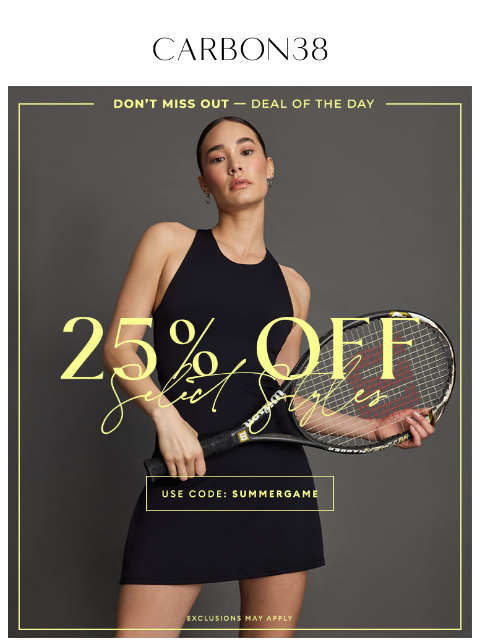 carbon38 newsletter: 25% OFF: The Upside, Adidas by Stella McCartney + ...