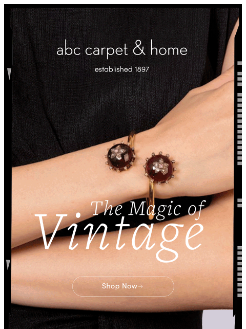 abchome newsletter: The Vintage Jewelry Edit