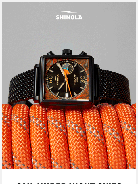shinola newsletter: Mackinac Night Race Has Arrived