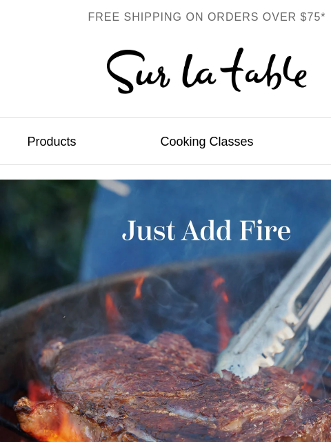 surlatable newsletter: 🔥 Great grilling starts here: 30% off.