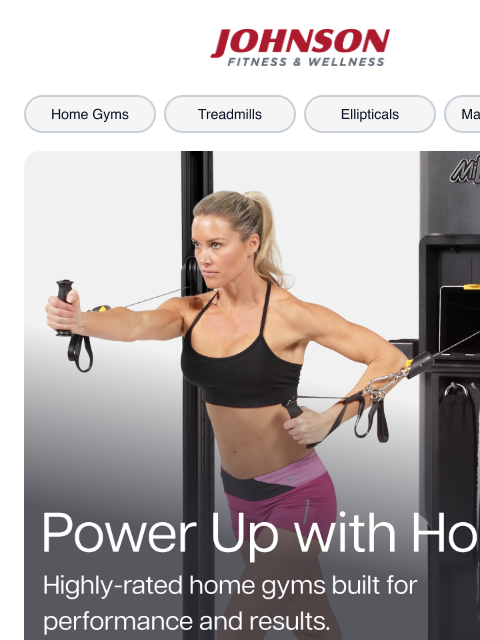 johnsonfit newsletter: Transform Workouts with Hoist Strength Equipment