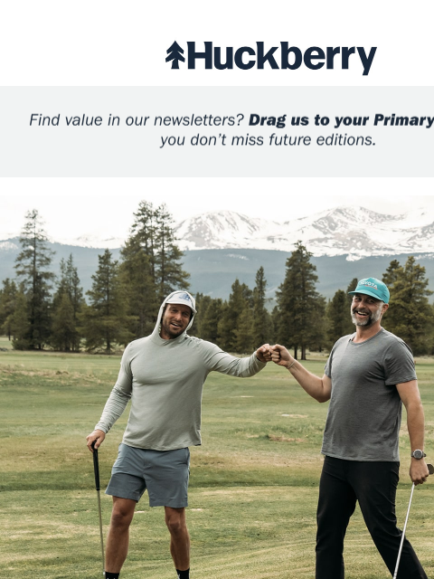 huckberry newsletter: The Mile High Round