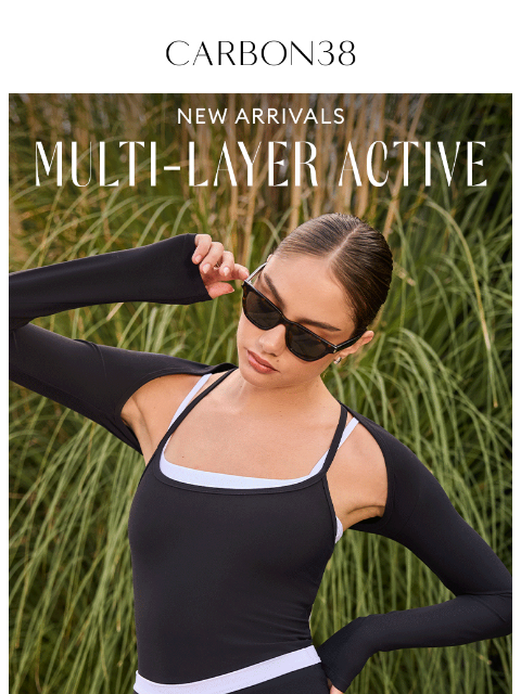 carbon38 newsletter: NEW: Summer Active Sets