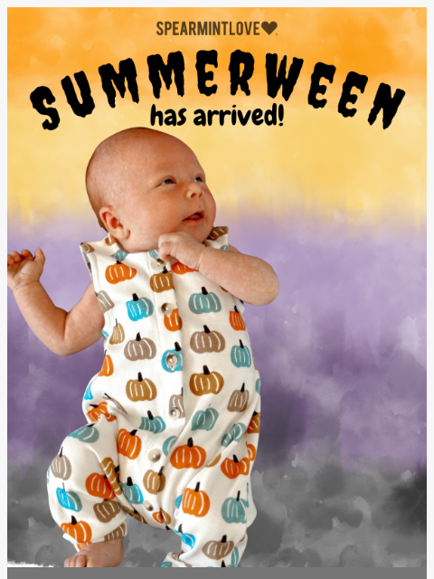 spearmintlove newsletter: Trick or Treat... in July? 🎃🕶