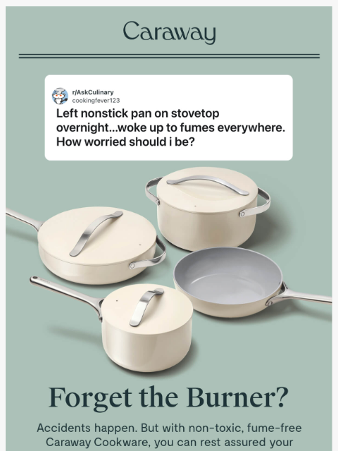 carawayhome newsletter: No Toxins, No Panic