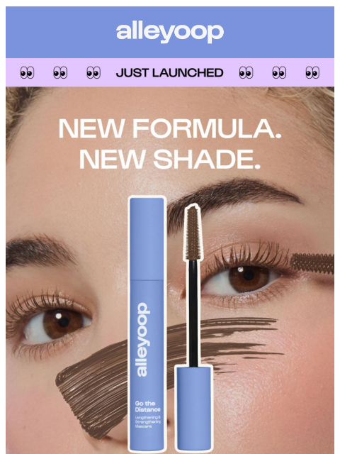 meetalleyoop newsletter: NEW shade, upgraded formula ✨