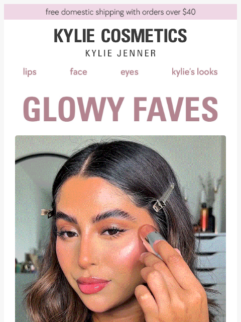 kyliecosmetics newsletter: summer makeup looks round-up ✨