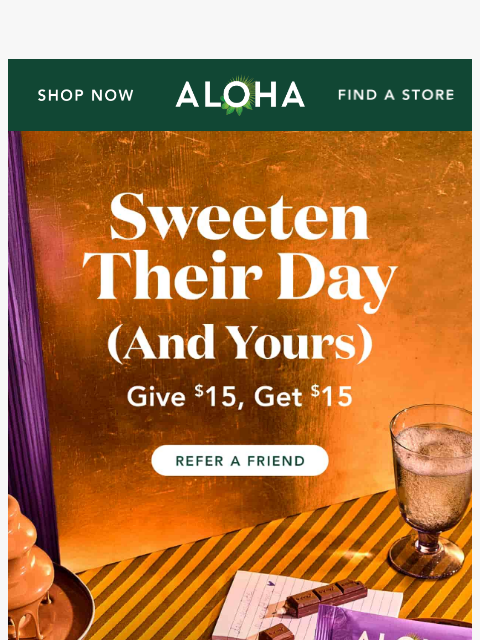 aloha newsletter: Share the ALOHA love!