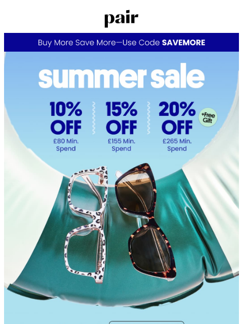 paireyewear newsletter: SUMMER SALE PICKS🍇🍉🥭