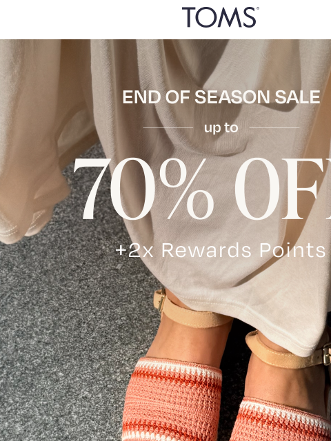 toms newsletter: Heads Up: These are Selling Fast